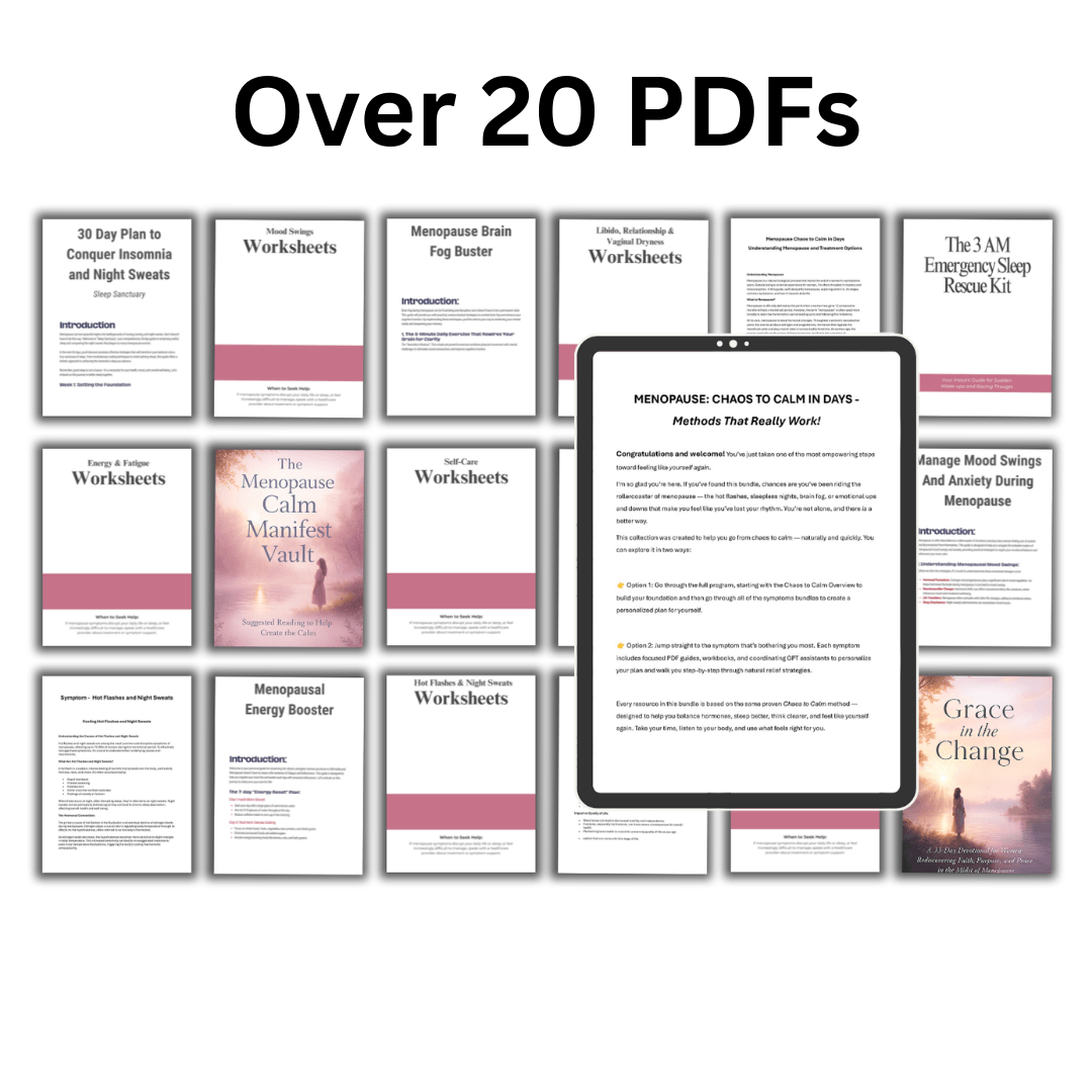 Menopause Chaos to Calm in Days - A Simple 5 Step Method Focused on One Symptom at a Time