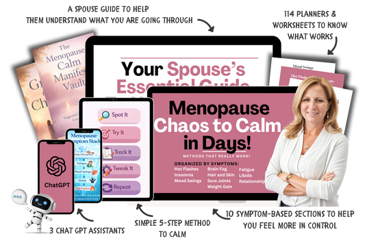 Menopause Chaos to Calm in 3 Days - A Simple 5 Step Method Focused on One Symptom at a Time