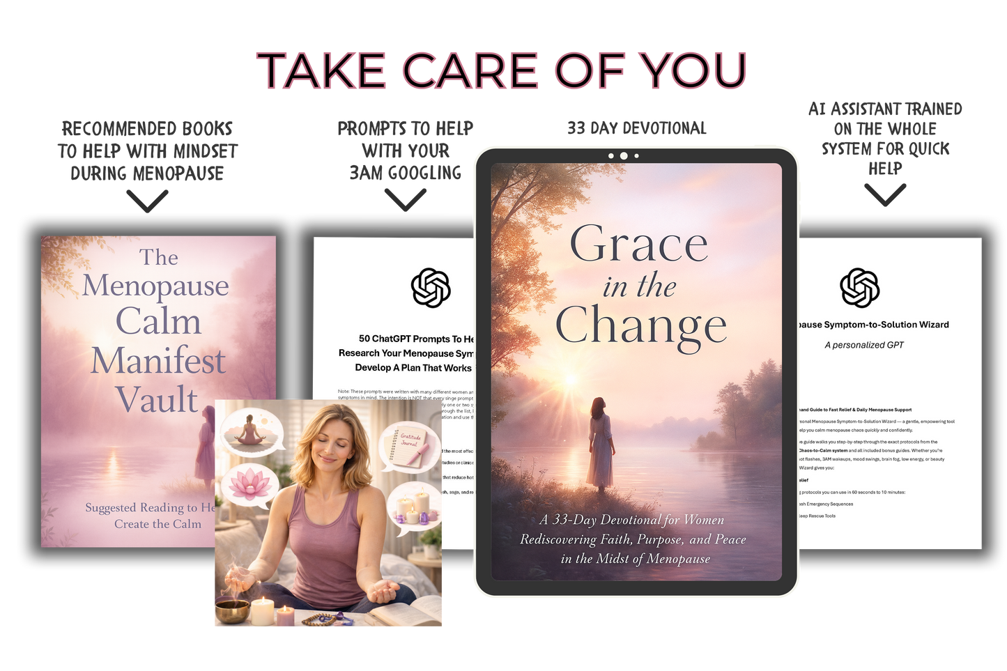 Menopause Chaos to Calm in 3 Days - A Simple 5 Step Method Focused on One Symptom at a Time